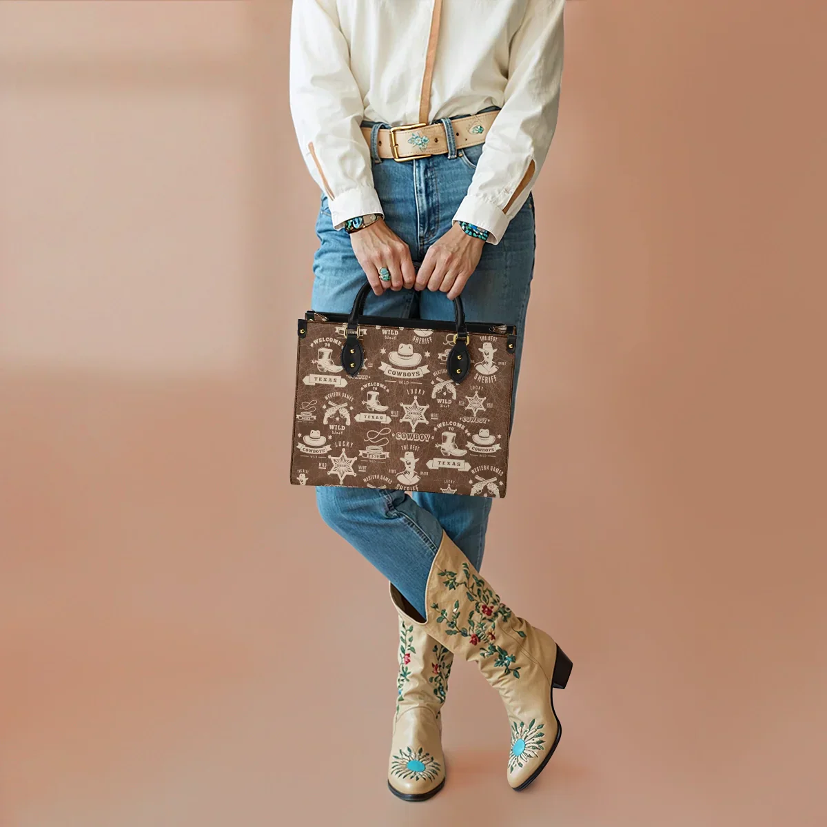 Cowboy Heritage Leather Bag