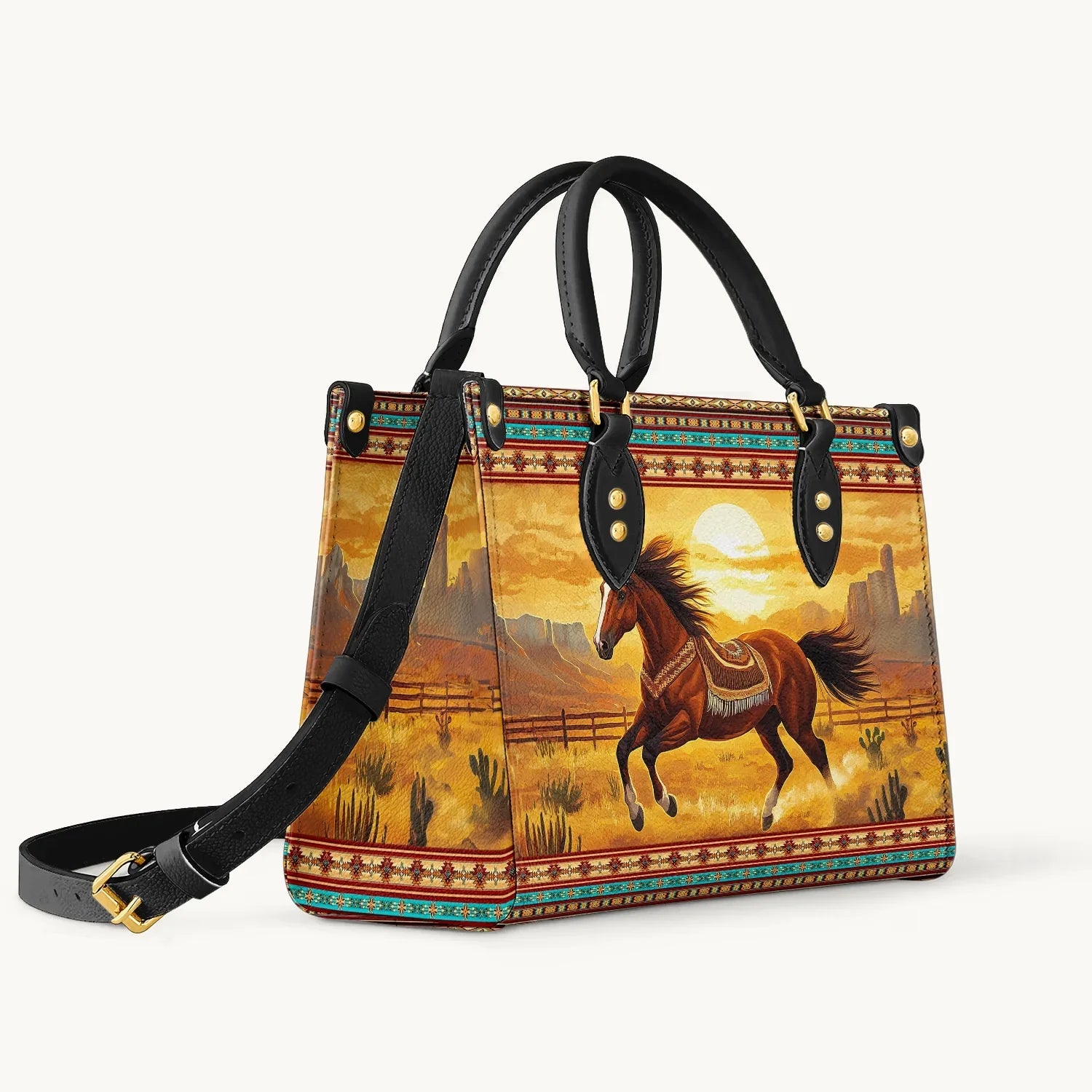  Spirit Horse Leather Bag