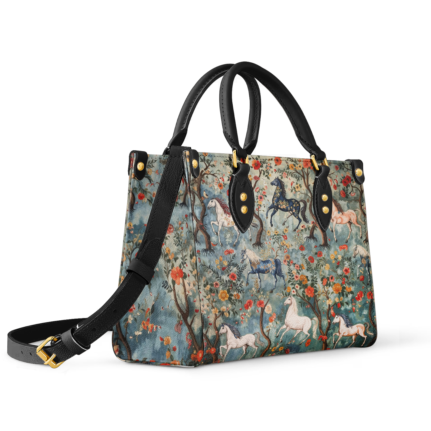  Leather Bag Mystical Steeds