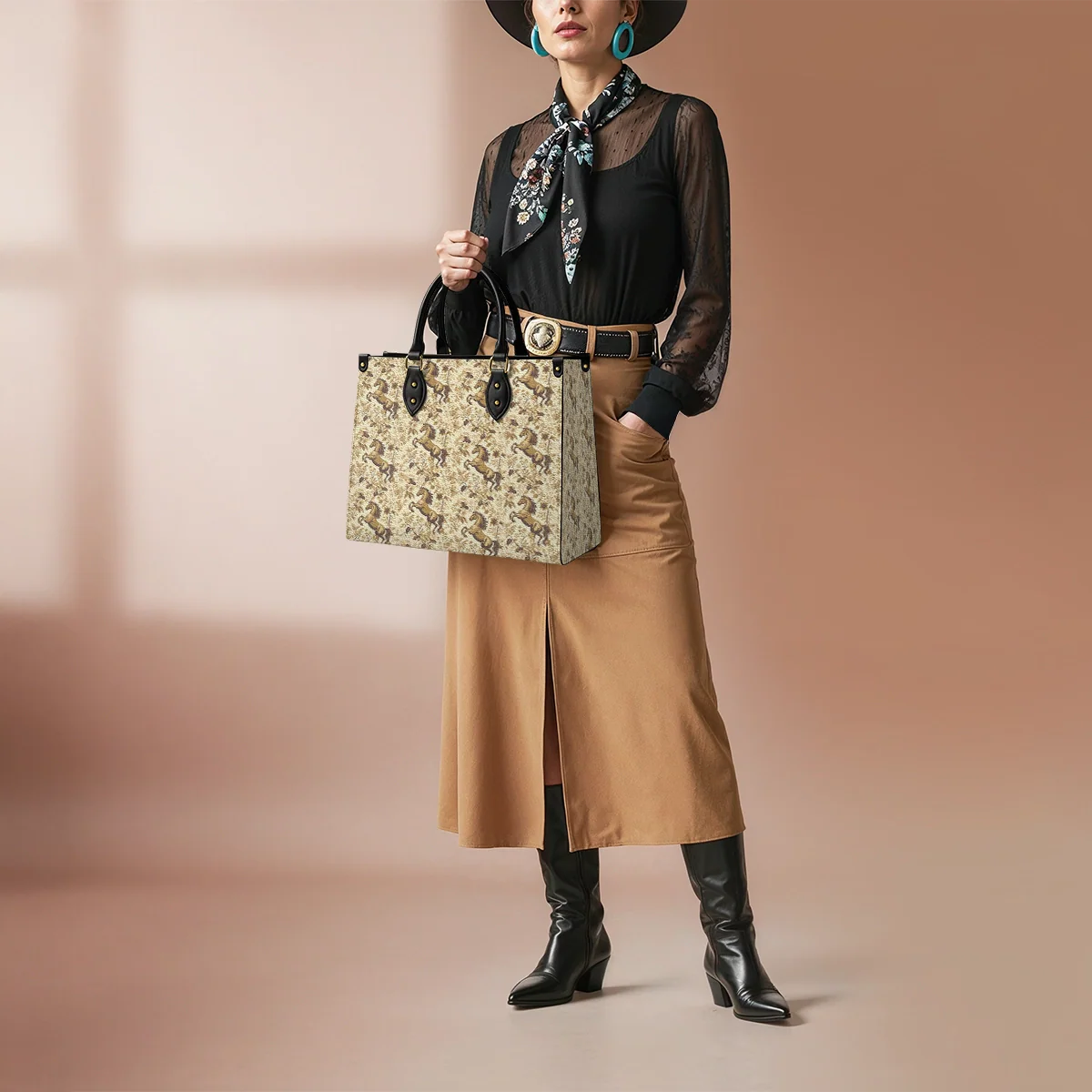  Bronze Meadow Leather Bag