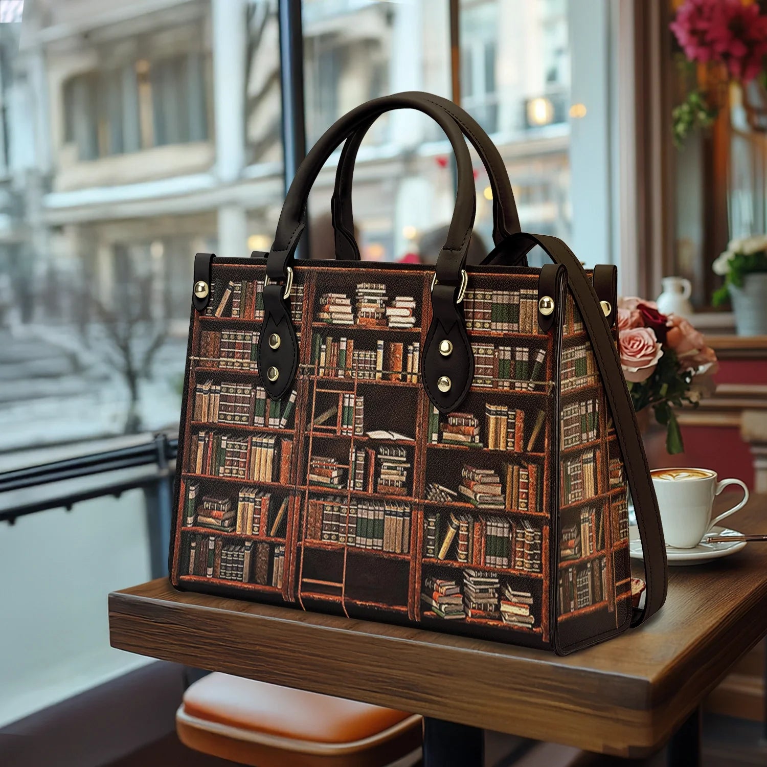  Leather Bag Reading Leather Bag Vintage Bookcase