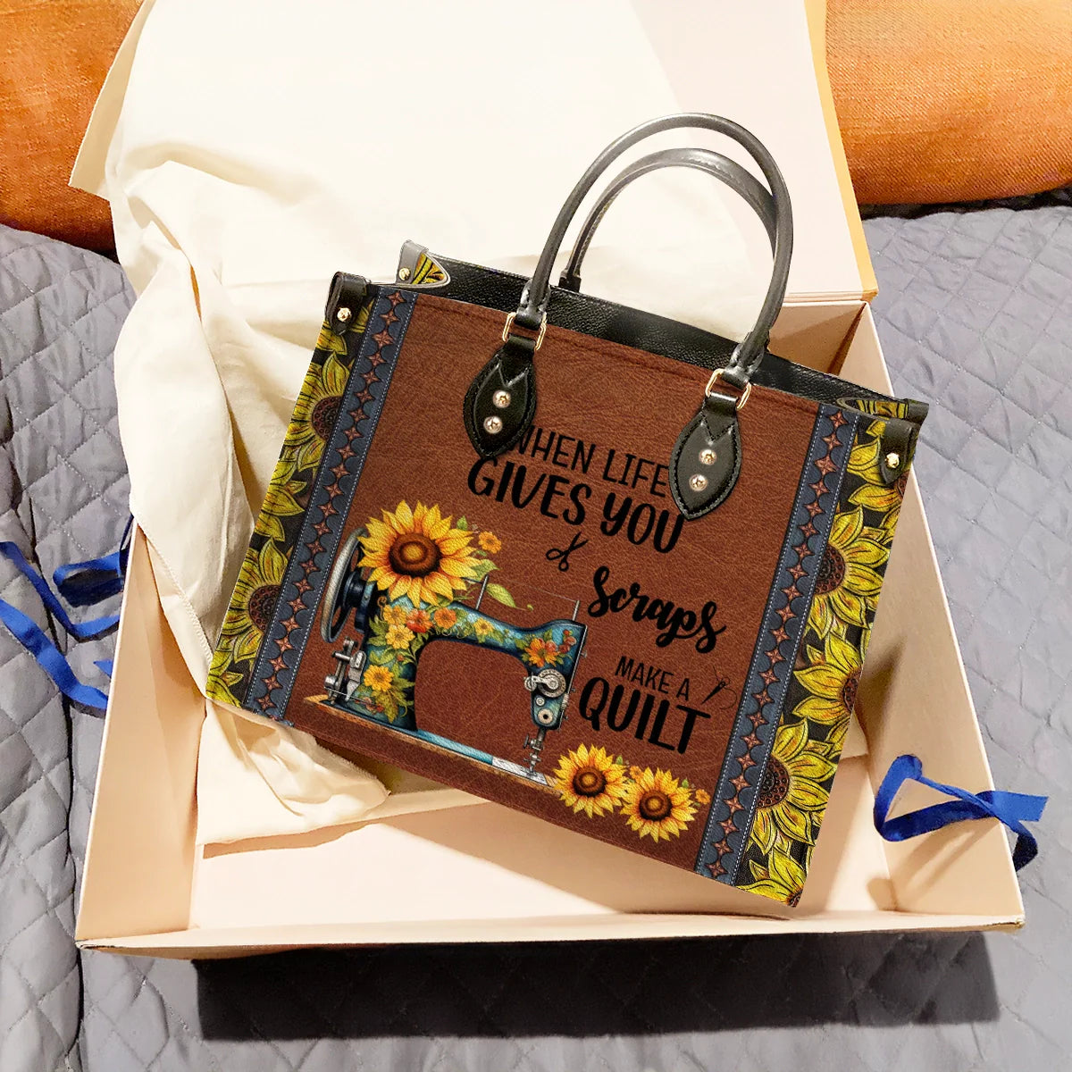  Leather Bag Quilting Make A Quilt