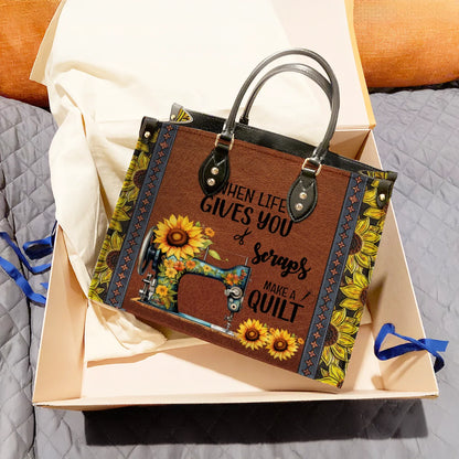  Leather Bag Quilting Make A Quilt