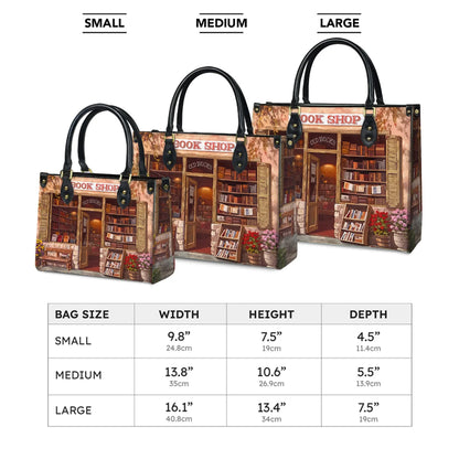  Leather Bag Reading Leather Bag Book Shop