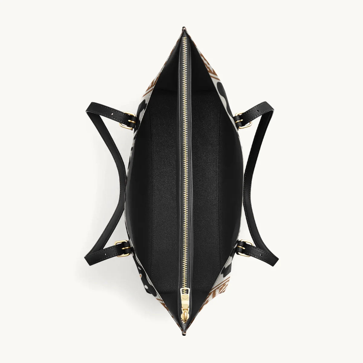  Floral Longhorn Spirit Leather Tote Bag