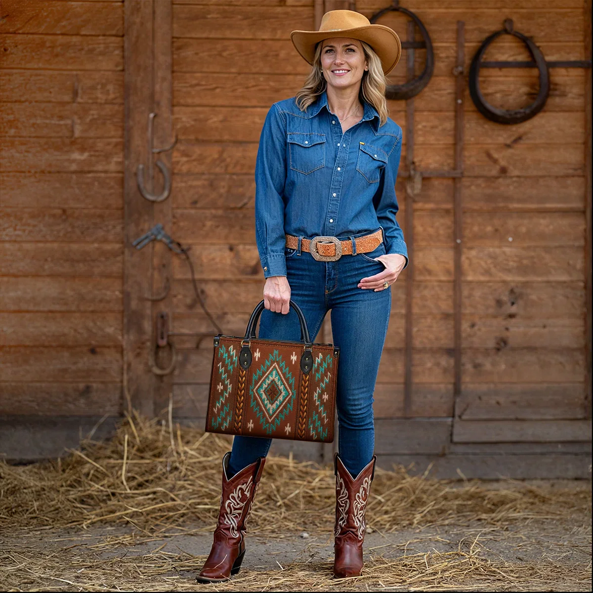  Sundance Echo Leather Bag