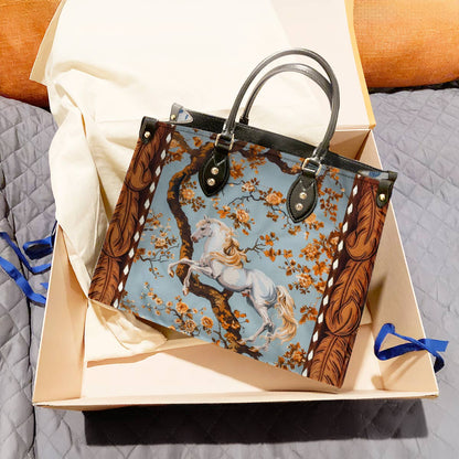  Leather Bag Equestrian Blossom
