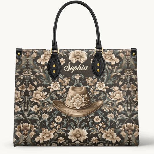  Personalized Cowgirl Grace Leather Bag