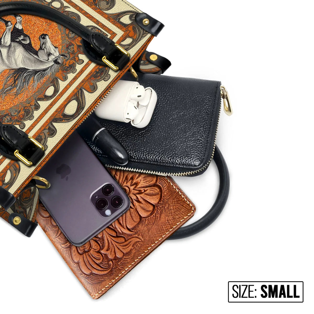  Amber Gallop Leather Bag