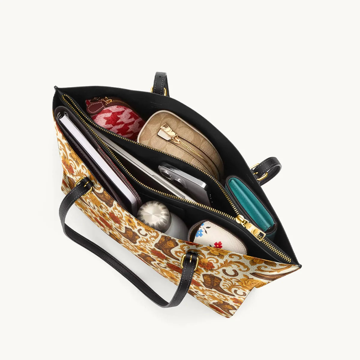  Blossom Boots Leather Tote Bag