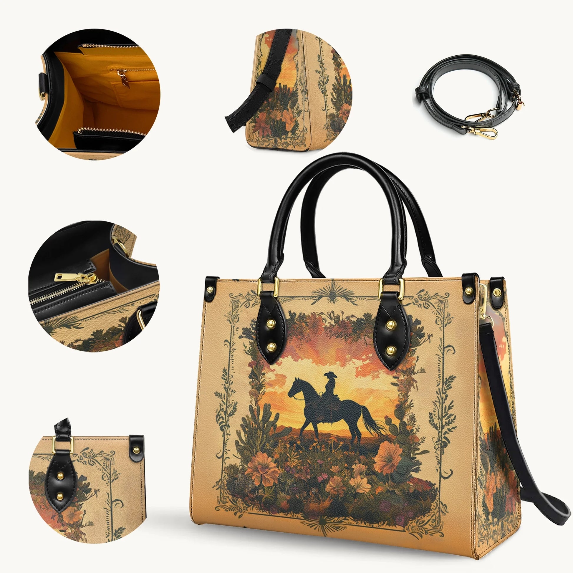  Desert Bloom Ride Leather Bag