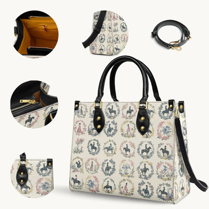  Wildflower Waltz Leather Bag