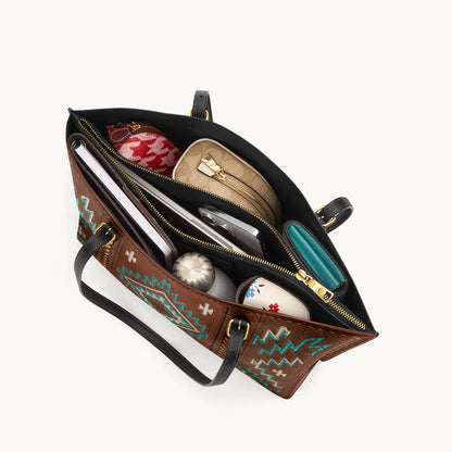  Sundance Echo Leather Tote Bag