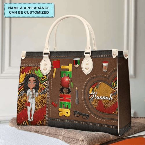  Leather Bag Teacher Personalized Bag Juneteenth Teacher