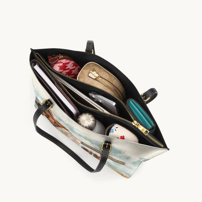  Prairie Rest Leather Tote Bag