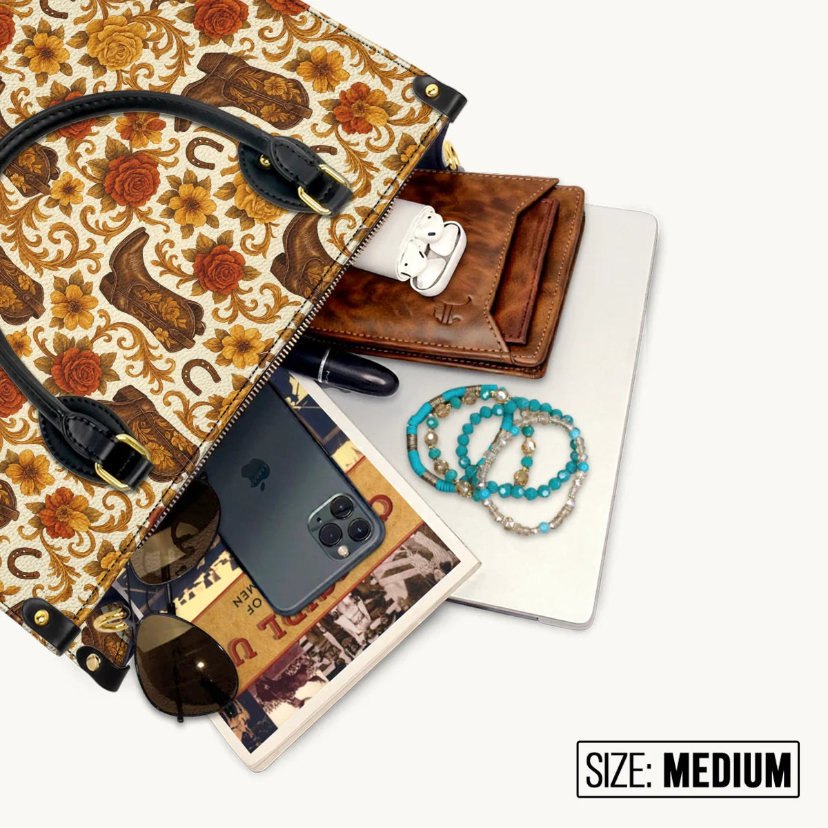  Blossom Boots Leather Bag