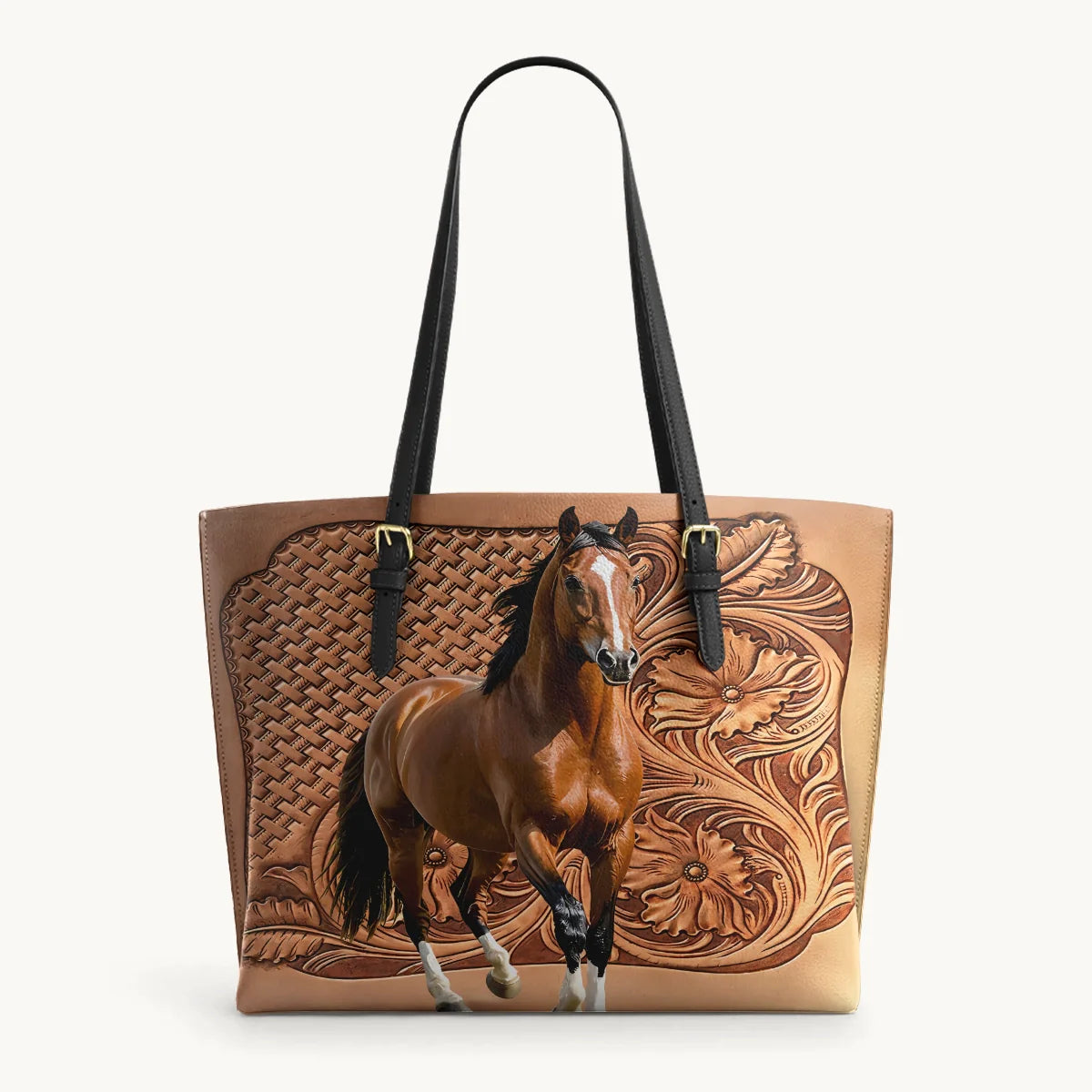  Horse Legacy Leather Tote Bag