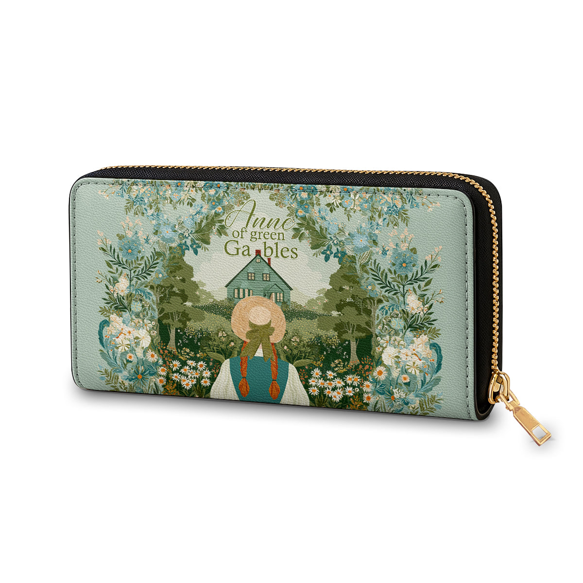  Leather Clutch Purse With Wristlet Strap Handle Anne?s Classic Cottage