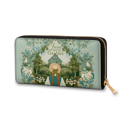  Leather Clutch Purse With Wristlet Strap Handle Anne?s Classic Cottage