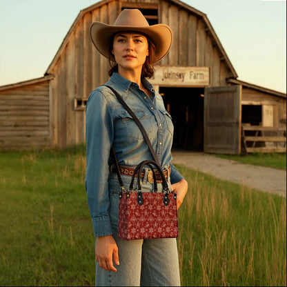  Rodeo Rouge Leather Bag