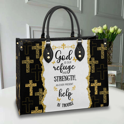  Leather Bag God Is Strength