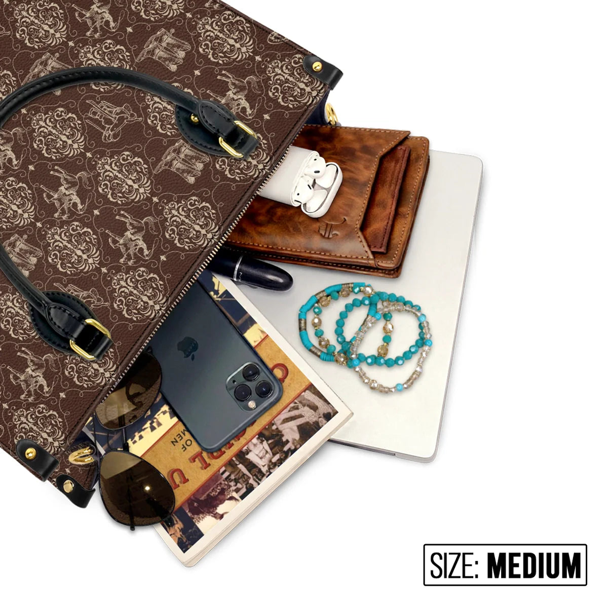  Bronco Baroque Leather Bag