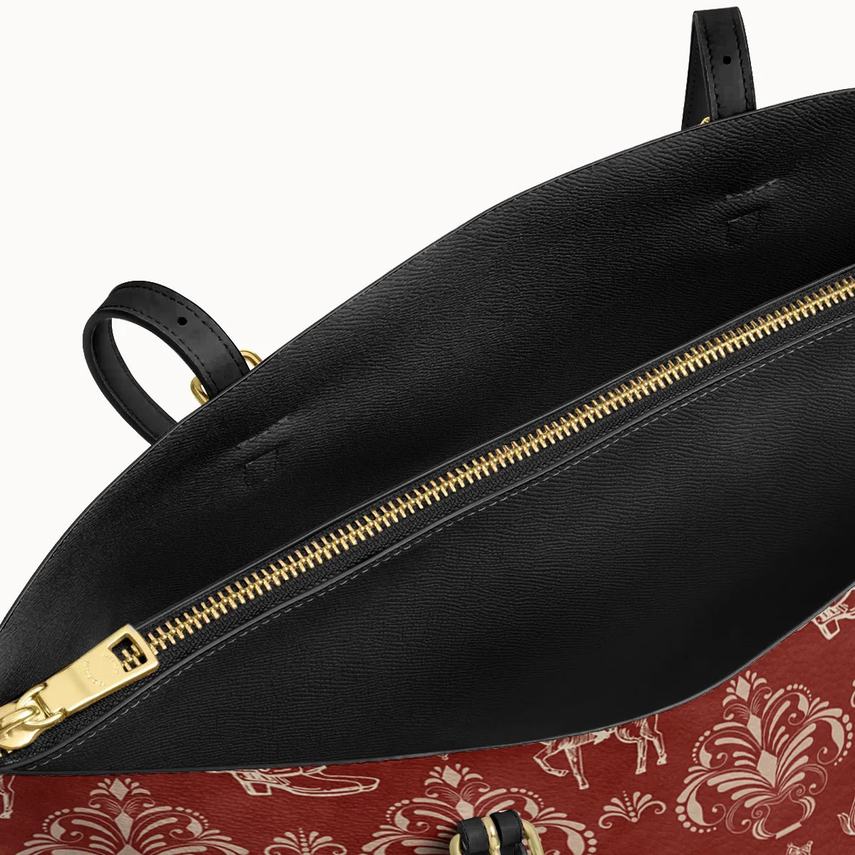  Rodeo Rouge Leather Tote Bag