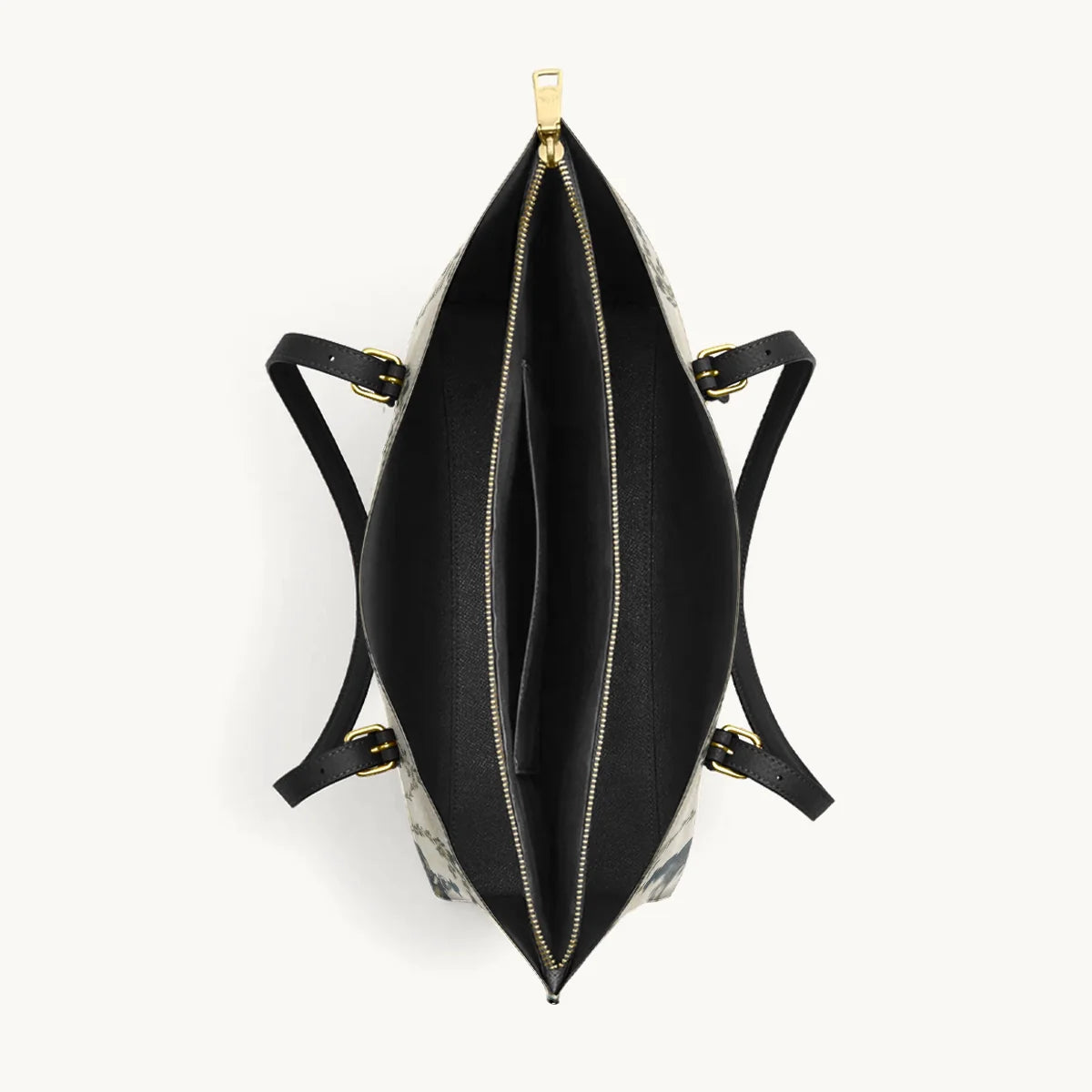  Echoes of Courtship Leather Tote Bag