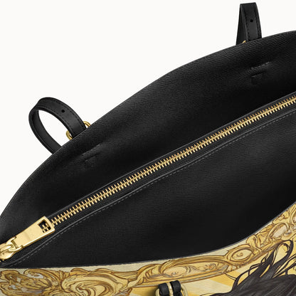  Sunfire Gallop Leather Tote Bag