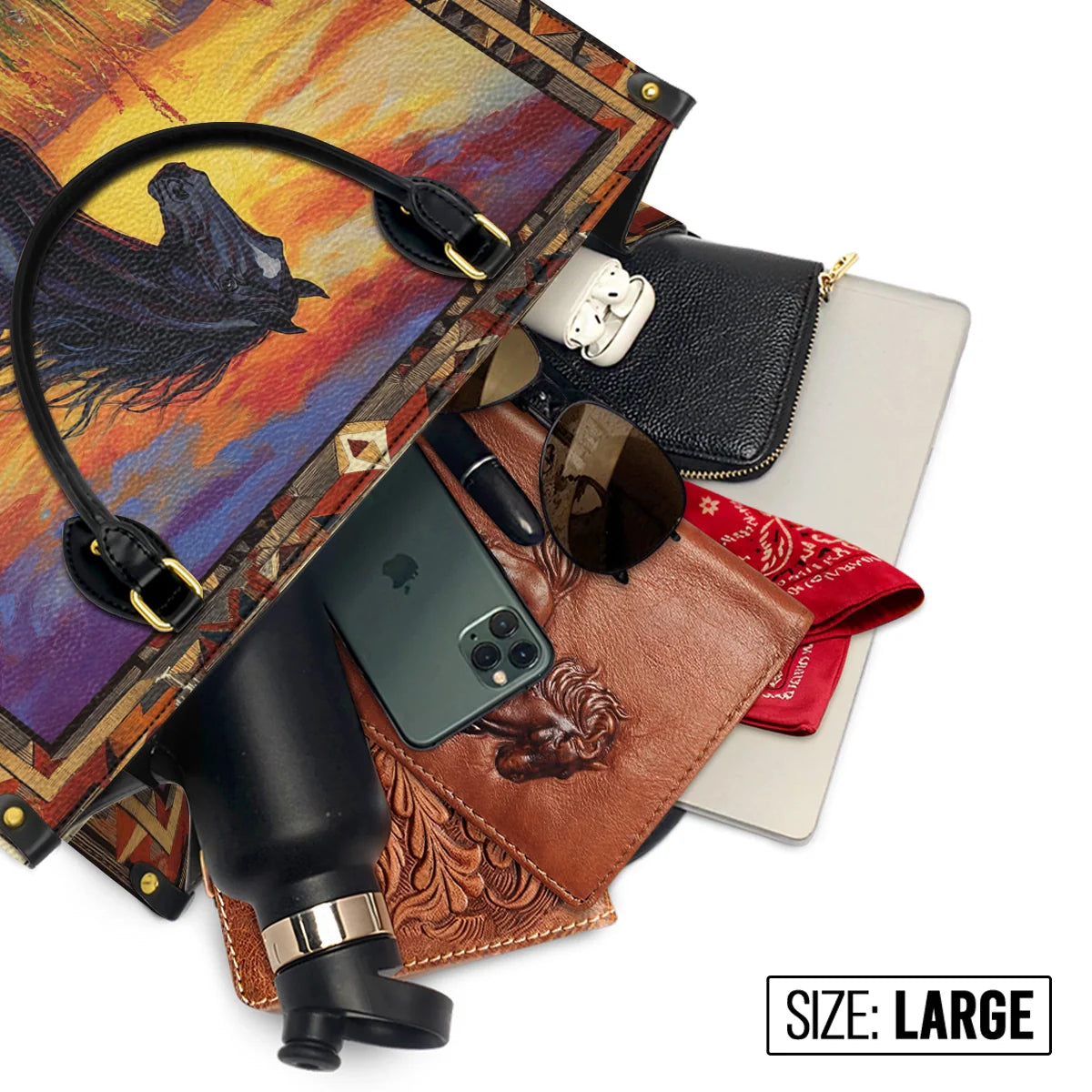  Wildfire Run Leather Bag