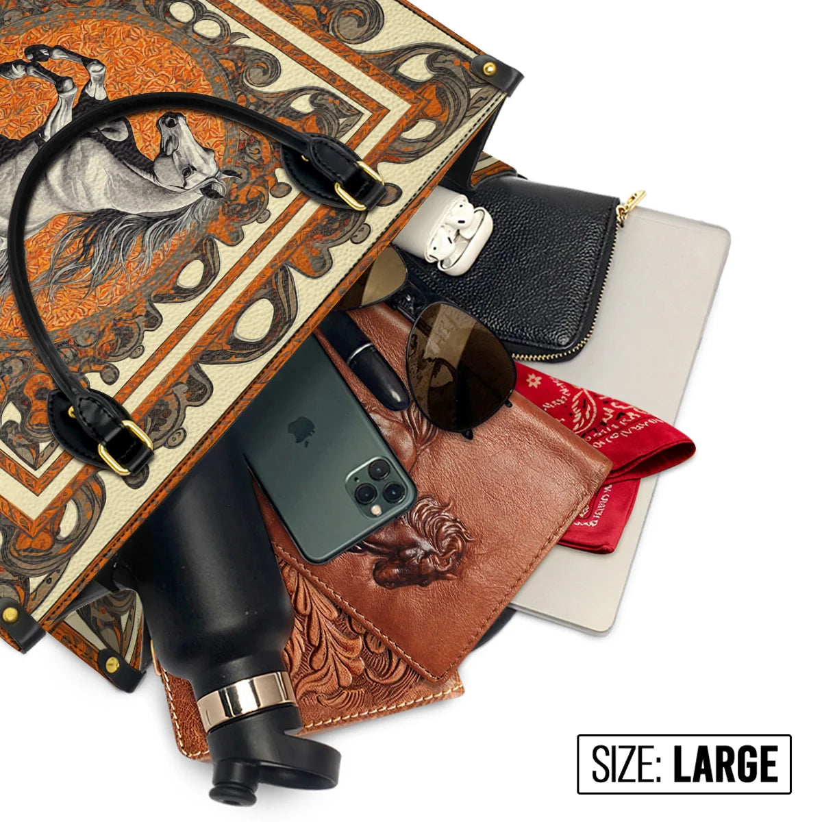  Amber Gallop Leather Bag