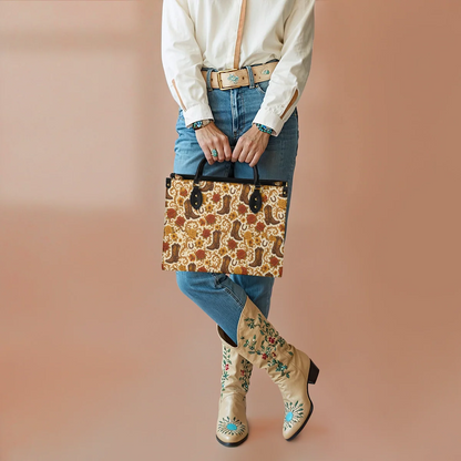  Blossom Boots Leather Bag