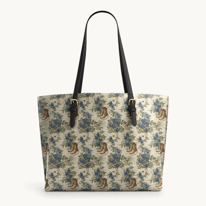  Texan Bloom Leather Tote Bag