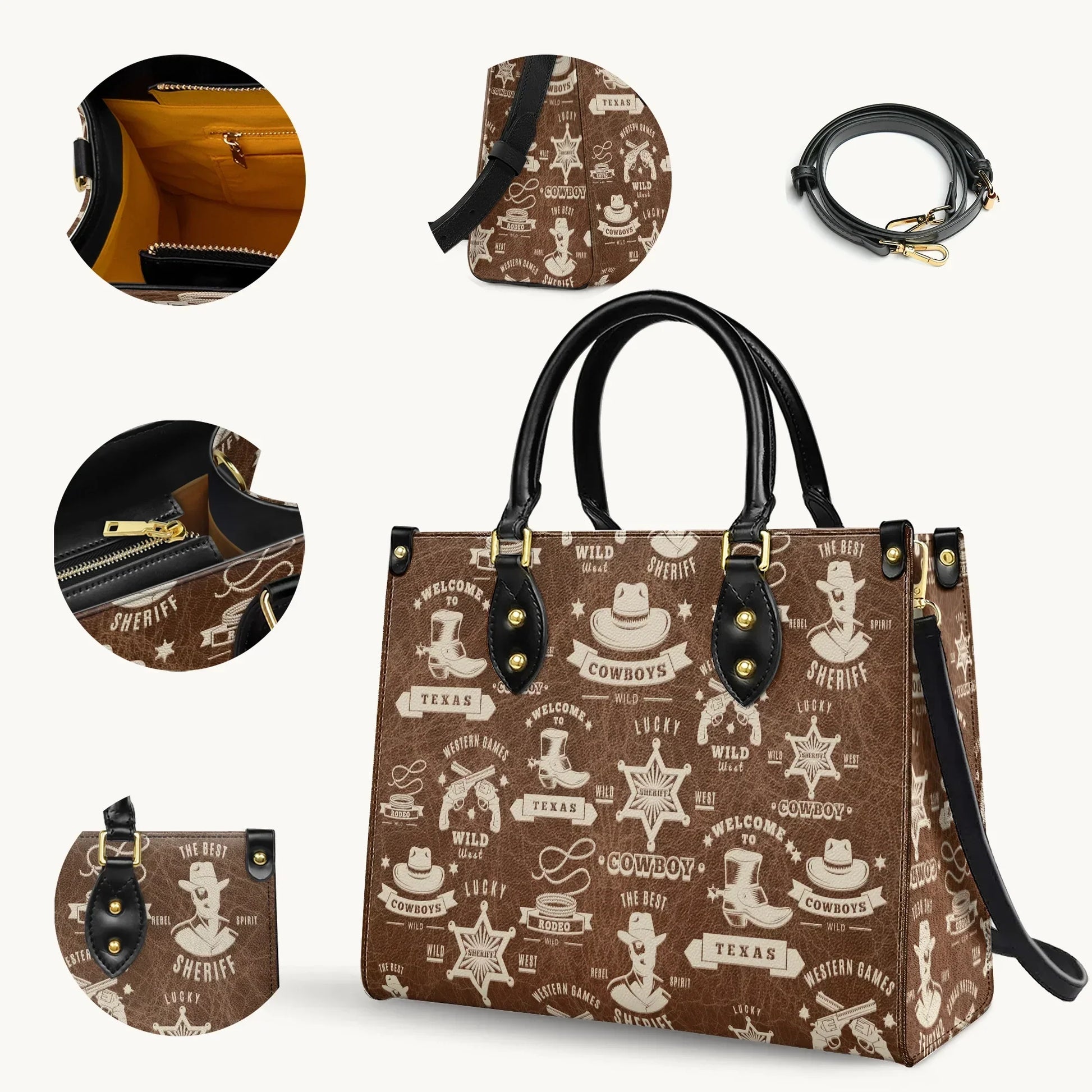  Cowboy Heritage Leather Bag
