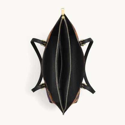  Wildfire Run Leather Tote Bag