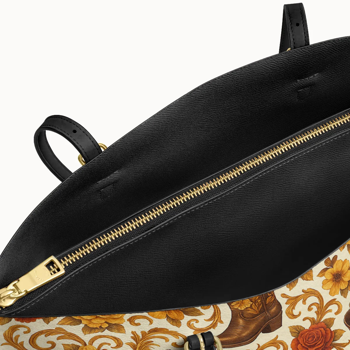  Blossom Boots Leather Tote Bag
