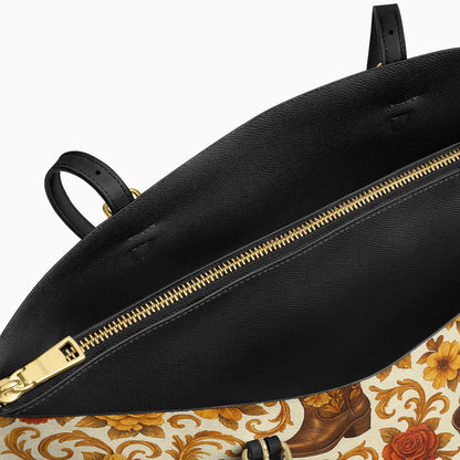 Blossom Boots Leather Tote Bag