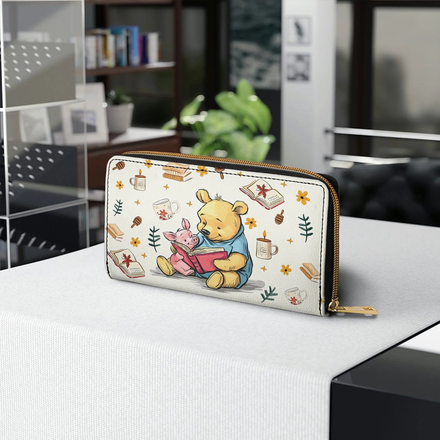  Leather Clutch Purse With Wristlet Strap Handle Little Things