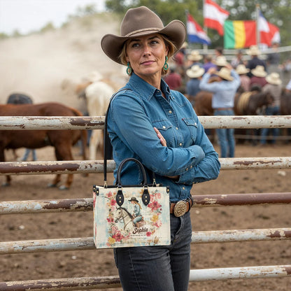  Personalized Wild Grace Leather Bag