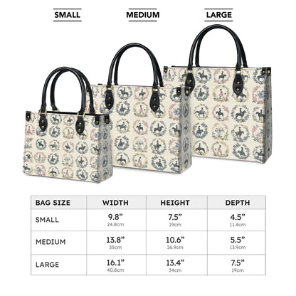  Wildflower Waltz Leather Bag