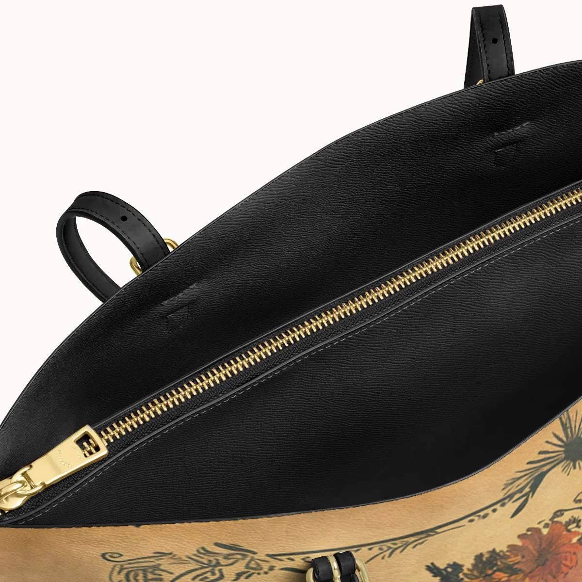  Desert Bloom Ride Leather Tote Bag
