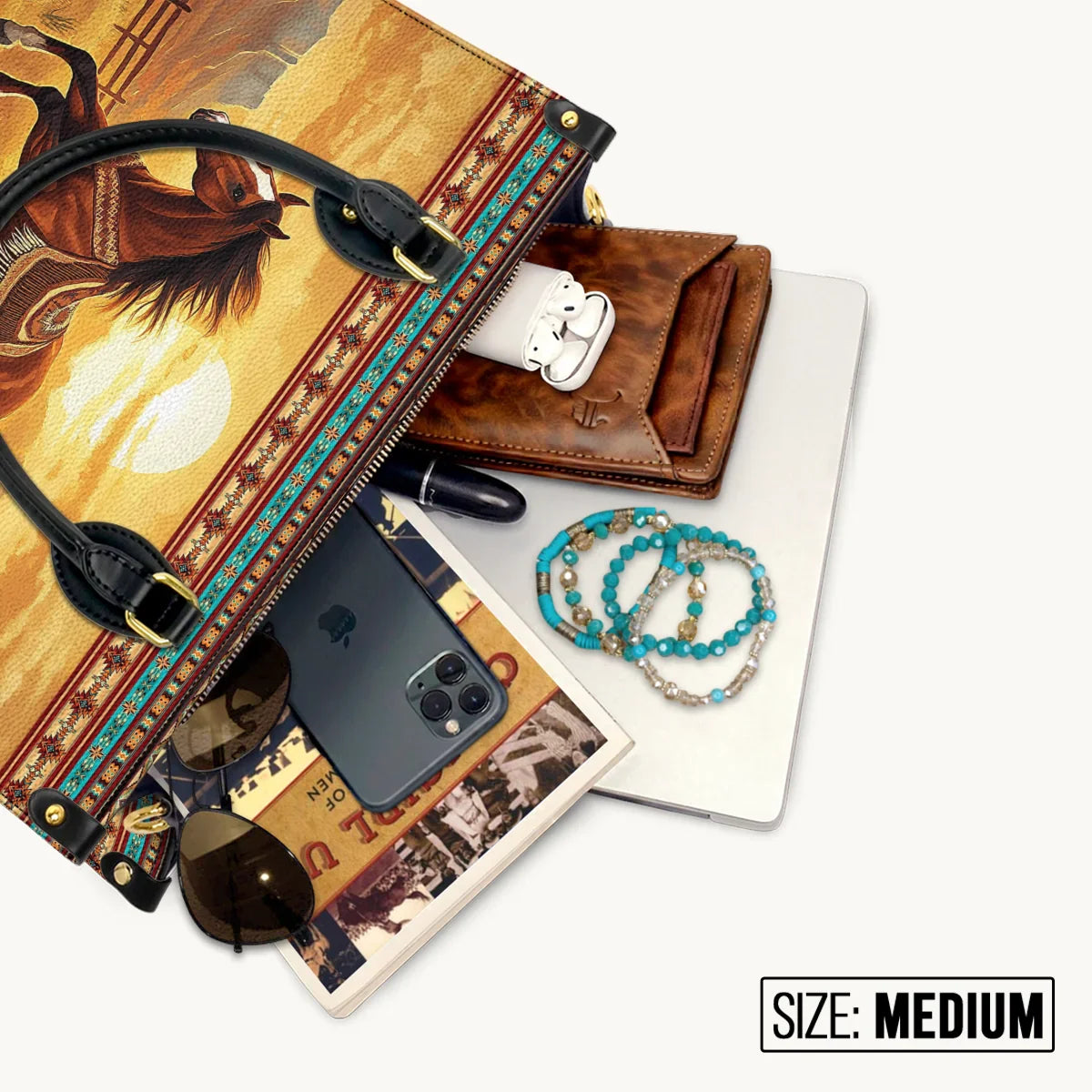  Spirit Horse Leather Bag