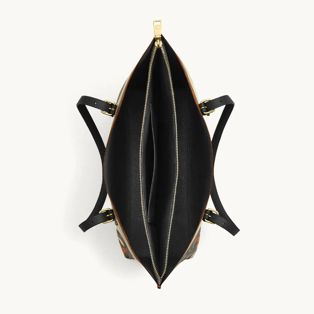  Amber Gallop Leather Tote Bag