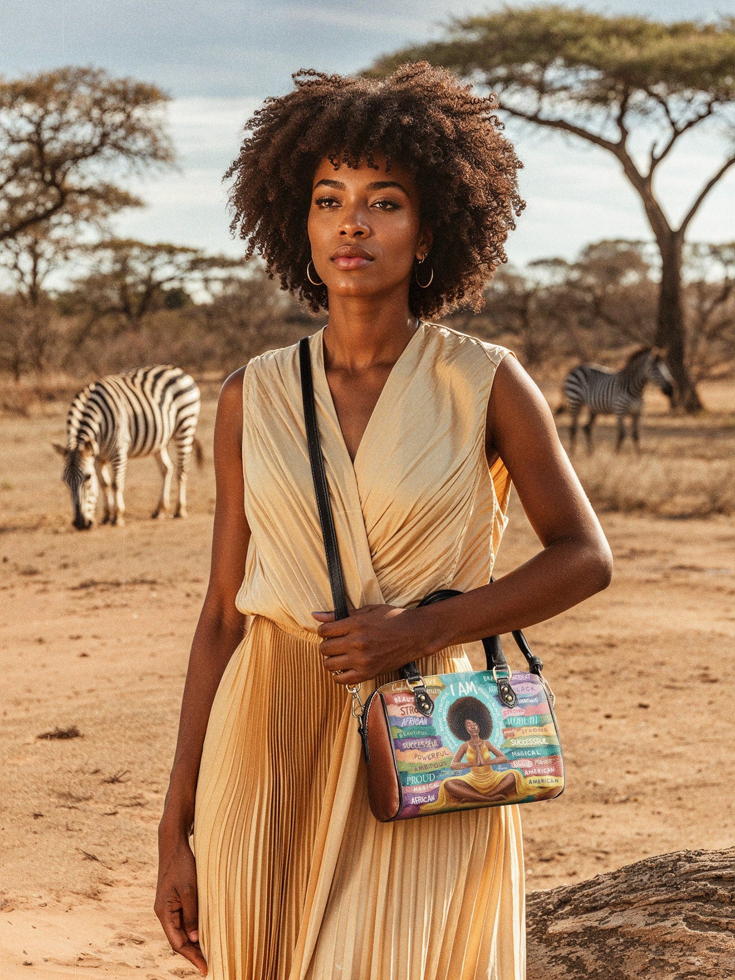 "AfroEssence" Mini Satchel