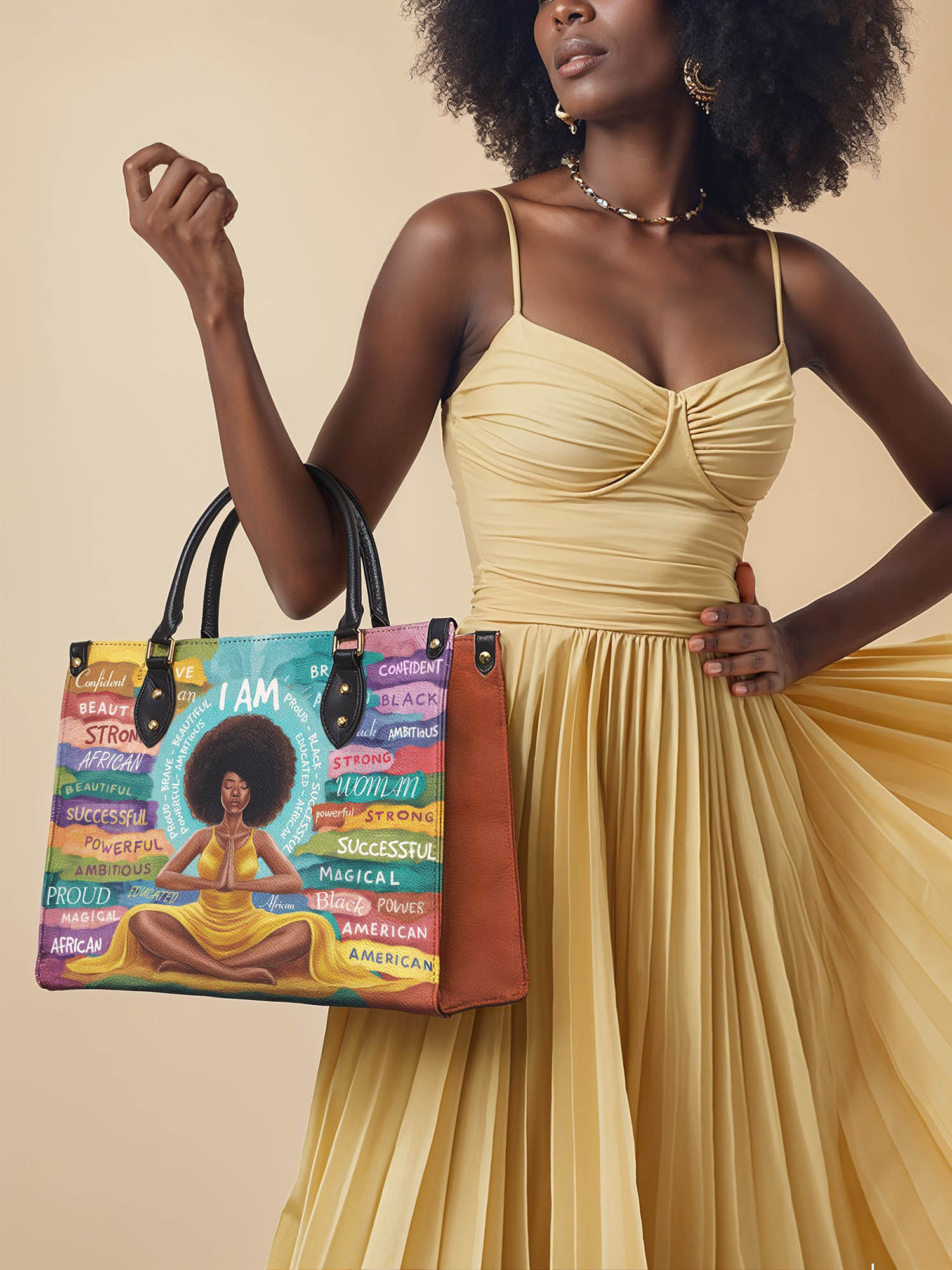 "AfroEssence" Leather Handbag Deal