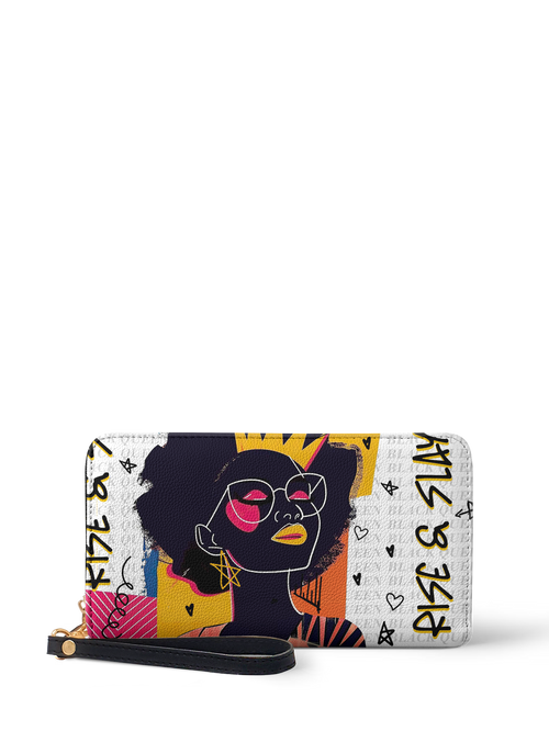 "Aina" Coconut White Wallet