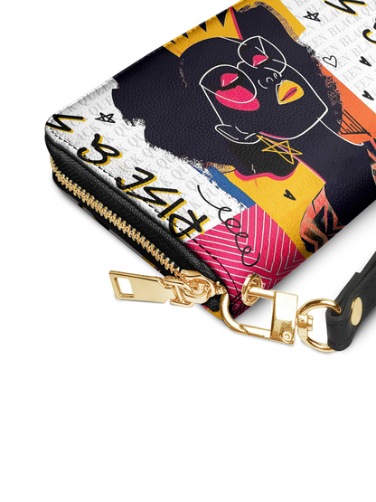 "Aina" Coconut White Wallet