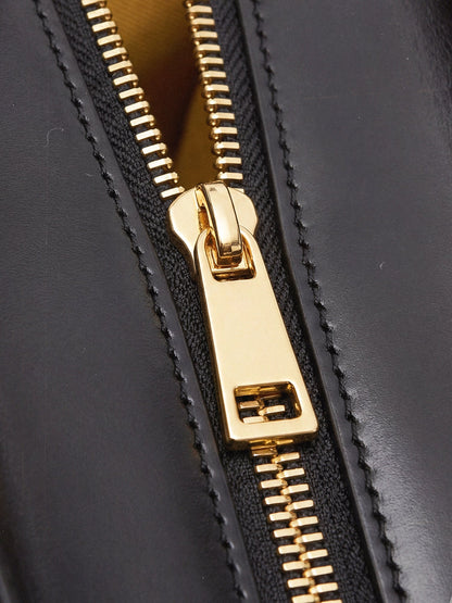 "Aina" Frosted Cherry Leather Handbag Deal