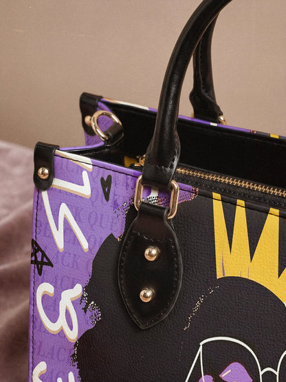 "Aina" Grape Soda Leather Handbag Deal