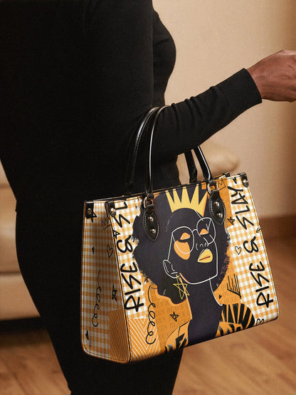 "Aina" Honeycomb Leather Handbag Deal